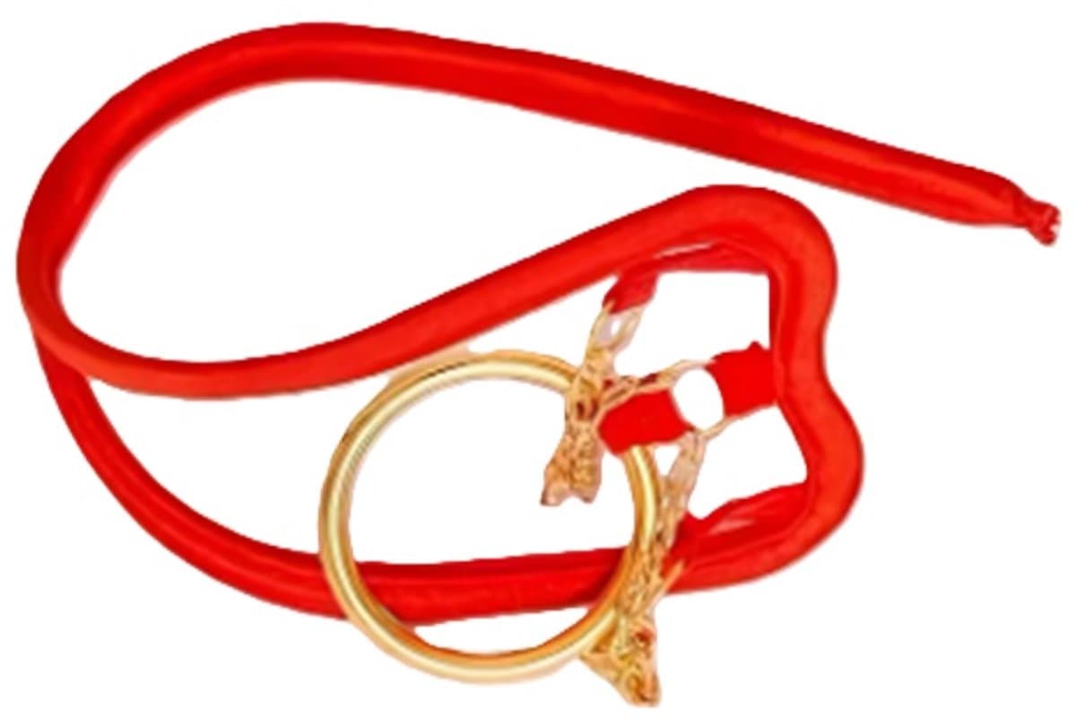 BamBella ® - Penis sleeve string zonder bandjes - maat Onesize - Sexy erotische heren onderbroek Rood mannen rollenspel valentijnsdag — afbeelding 1