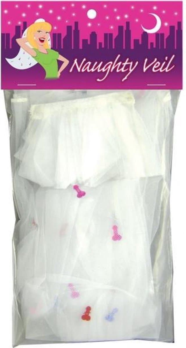 Naughty Veil met Confetti — afbeelding 1