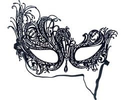 Masker gala - Zwart - gezichts masker - Masker vrouw - Rollespel masker - Bal masker - Carnaval masker - Gemaskerd bal - BDSM - Rollespel