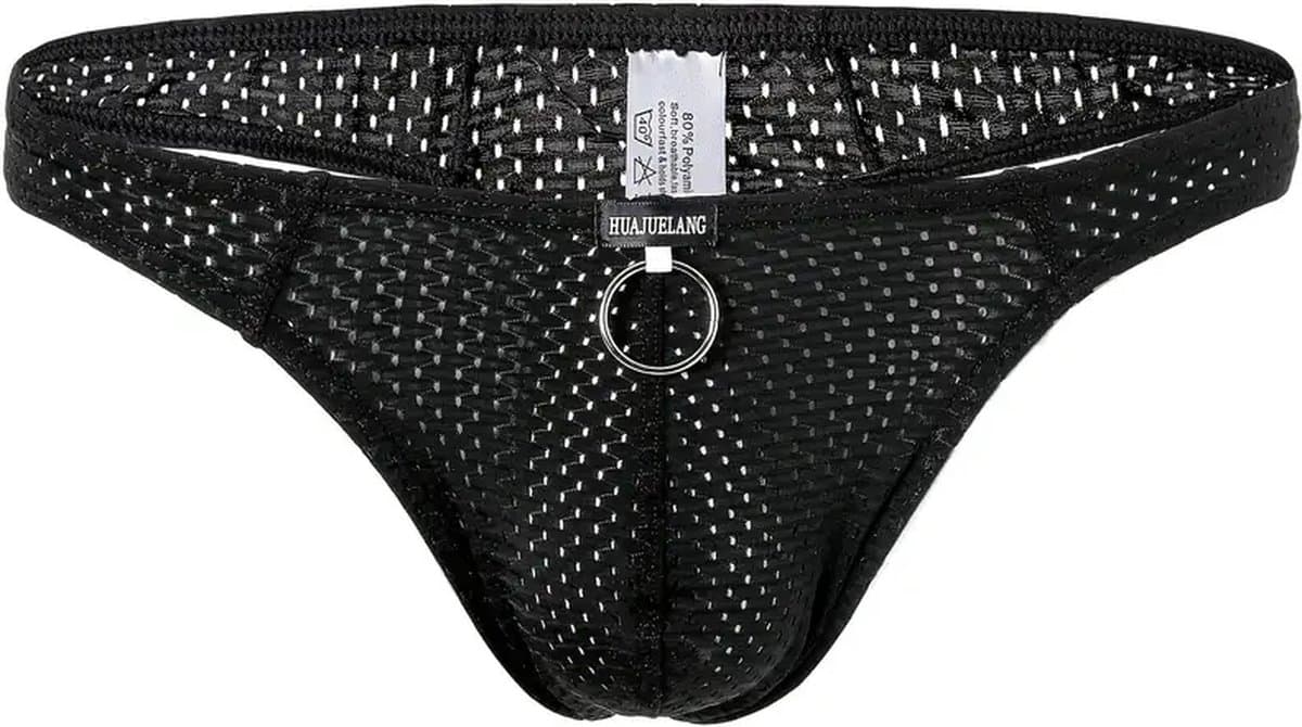 Heren string elastisch erotisch sexy homo ademend ring — afbeelding 1