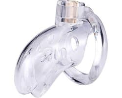 BRUTUS Shark Cage - Chastity Cage Kuisheidskooi - Clear