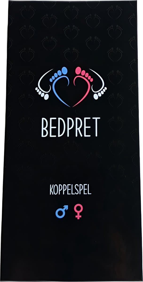 Bedpret Koppelspel - Erotisch spel voor koppels met vragen en opdrachten - Vol liefde, lust, seks en erotiek - Date night — afbeelding 1