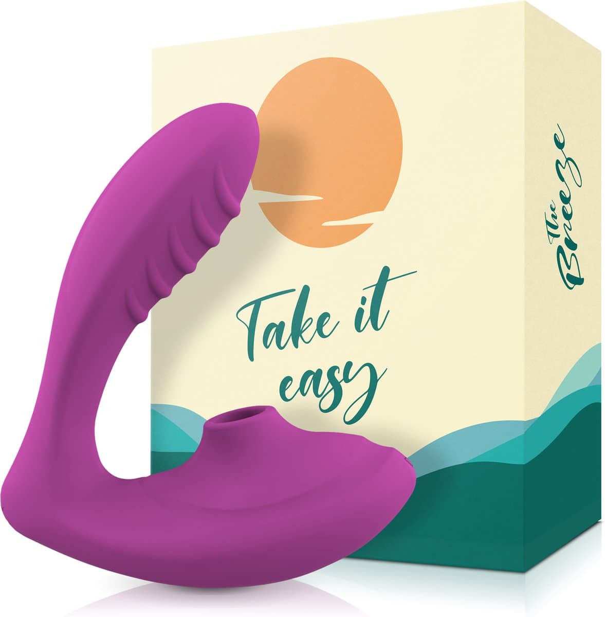 ONLYTOYS® The Breeze - Luchtdruk Vibrator & Vibrerend Ei - G Spot & Clitoris Stimulator - Sex Toys voor Vrouwen - Koppel Satisfyer - Vibrators voor Koppels — afbeelding 1