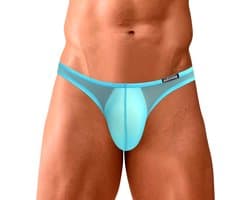 Heren Transparante Slip - Ondergoed - Ademend - Lingerie - Blauw