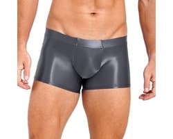 Glanzende Heren Boxershorts Dunne Nylon Slip Zwemshorts Gevoelige Onderkleding