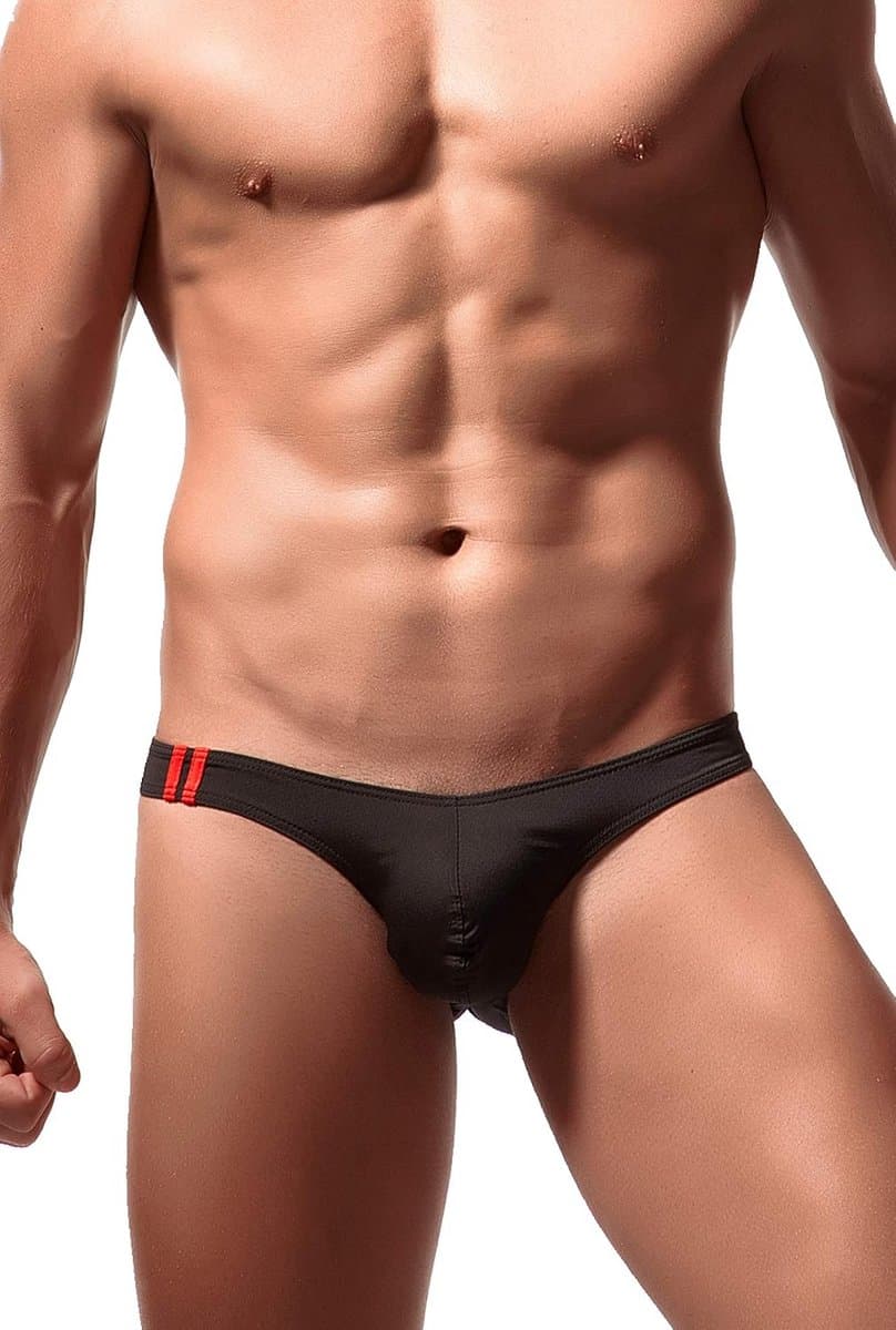 Heren lage taille slips met ademend en zacht elastisch ondergoed — afbeelding 1
