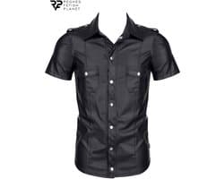RM Luca - zwart overhemd Size L