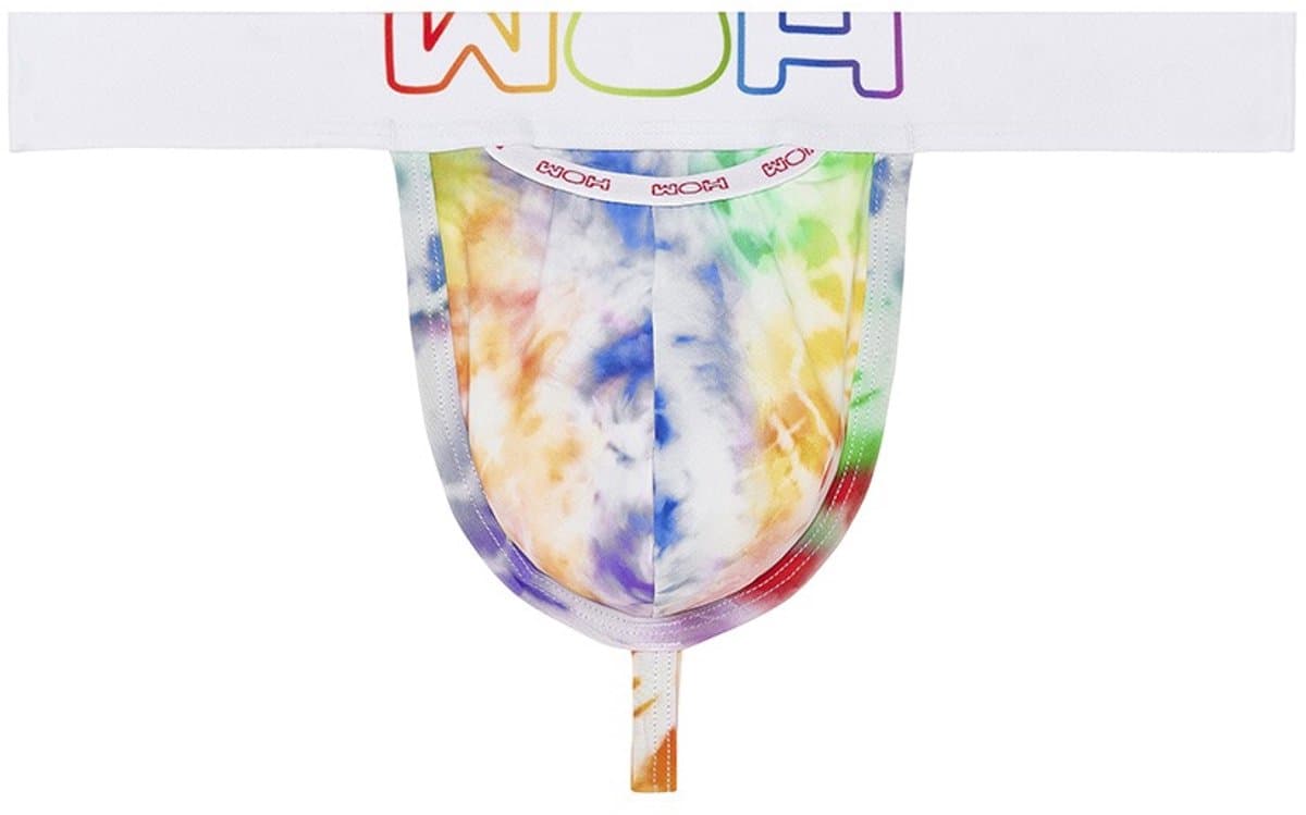 WOH heren microfiber G-string sexy fun multi — afbeelding 1