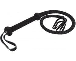 Rimba - Korte suède Bullwhip - Zwart