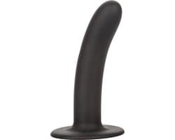 Calexotics - Boundless Smooth - Gladde Strap-on Anaal Plug met Zuignap - Siliconen - Drie Maten - Zwart M