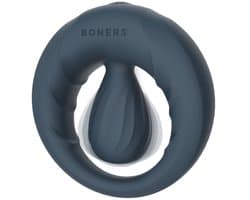 Boners - Vibrerende Siliconen Cockring - Stimulatiebol
