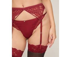 Hunkemöller Suspenderbelt Tosca Rood