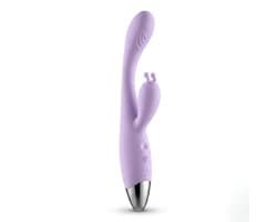 Lavesse Veil - Rabbit Vibrator met Opwarmfunctie - G-Spot & Clitoris Stimulator - 12 Standen - Vibrators voor Vrouwen