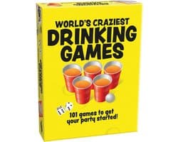 Drinkspellen Kaartspel - Feestspelletjes Kaarten - Avond Vullen - Meer Dan 100 Spellen - 16x6x0.1 cm