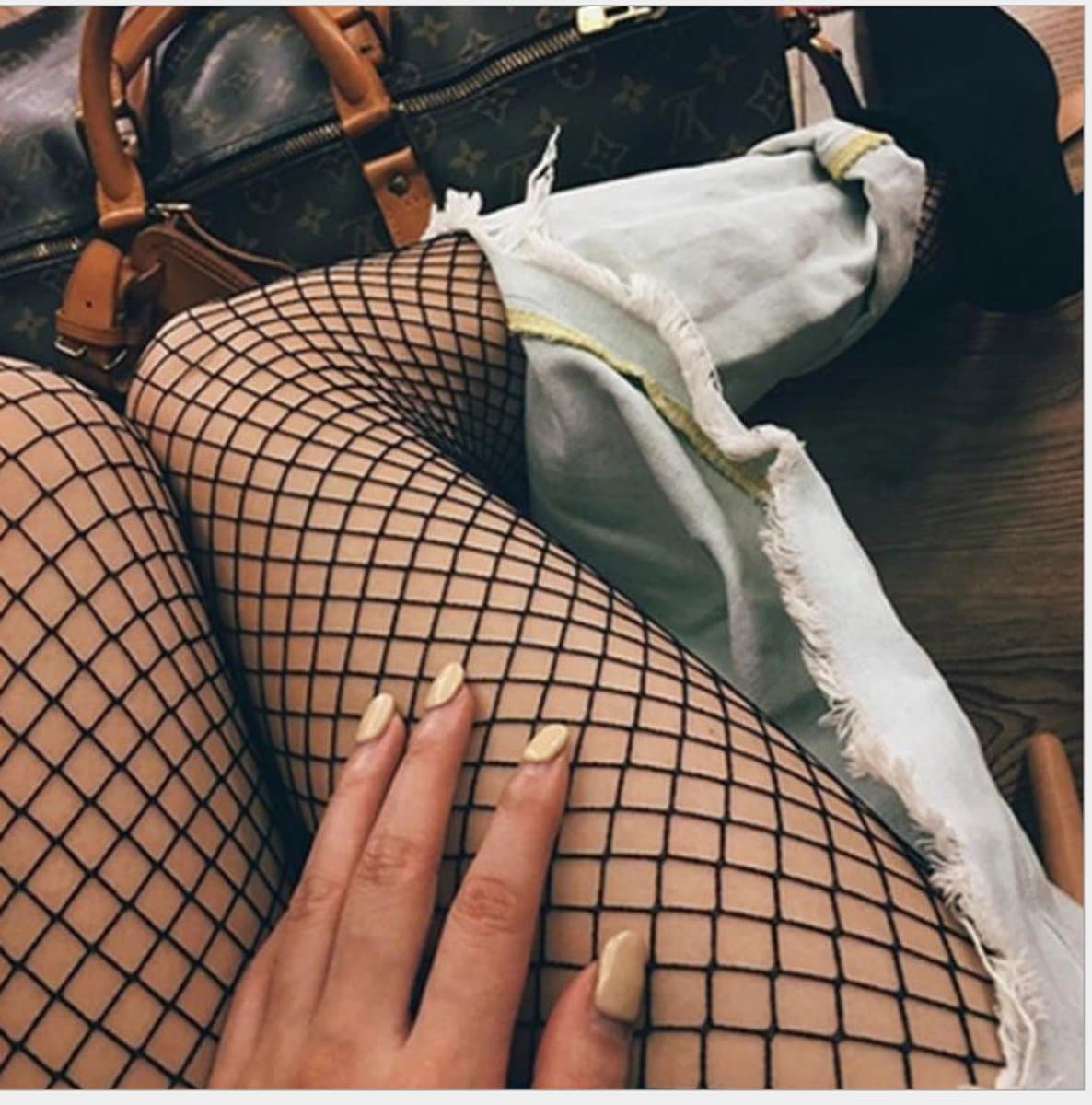 Europese en Amerikaanse haak onbreekbare sexy kousen panty's bodemsokken antislip charmante verleiding visnetkousen — afbeelding 1
