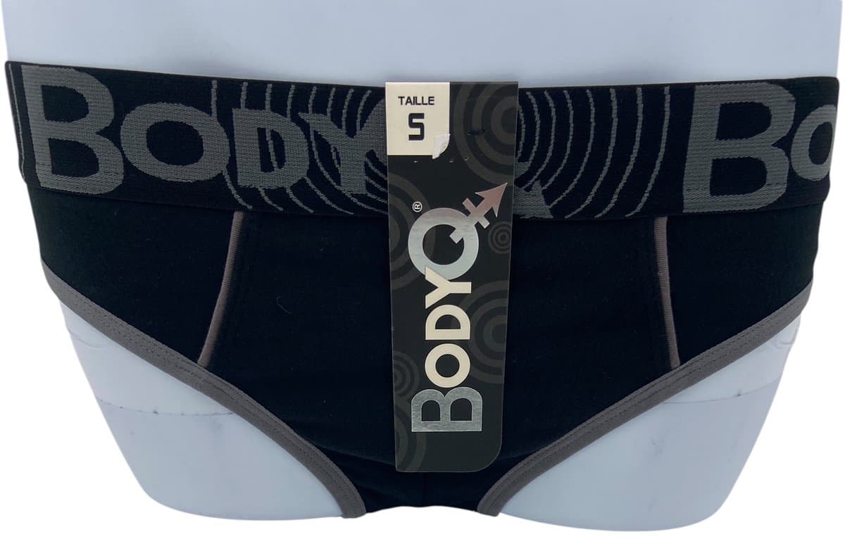 BodyQ Sexy Heren Jockstrap – Zwart Grijs – Erotische Herenlingerie – Maat XL — afbeelding 1