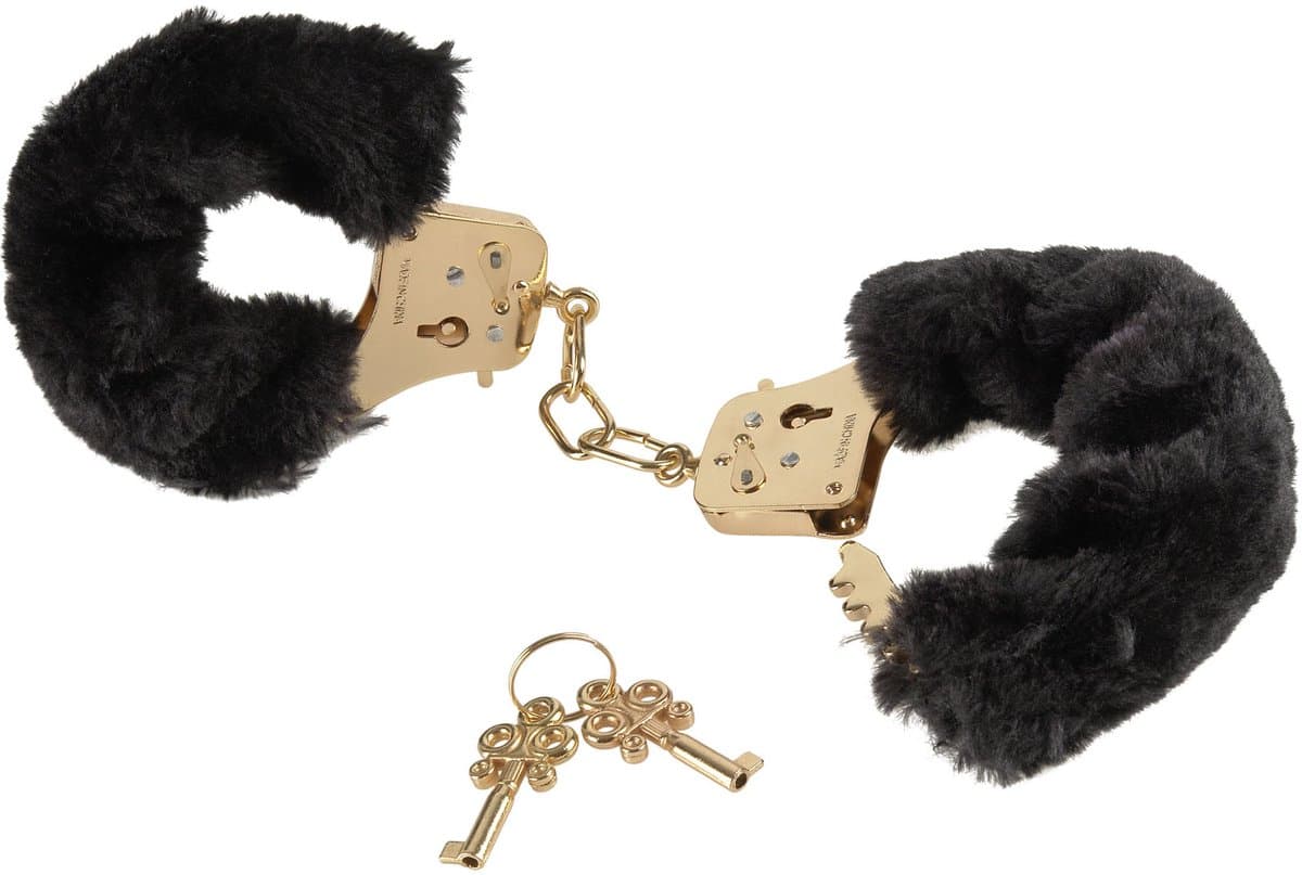 Fetish Fantasy FF Gold Deluxe Furry Cuffs — afbeelding 1