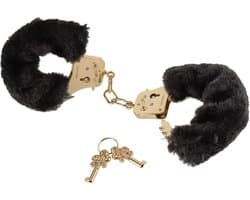 Fetish Fantasy FF Gold Deluxe Furry Cuffs