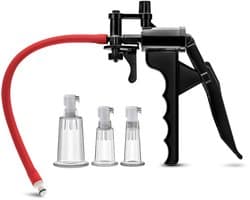 Temptasia - Clitoris- En Tepel Vacuüm Zuigers Complete Set Met Grippomp