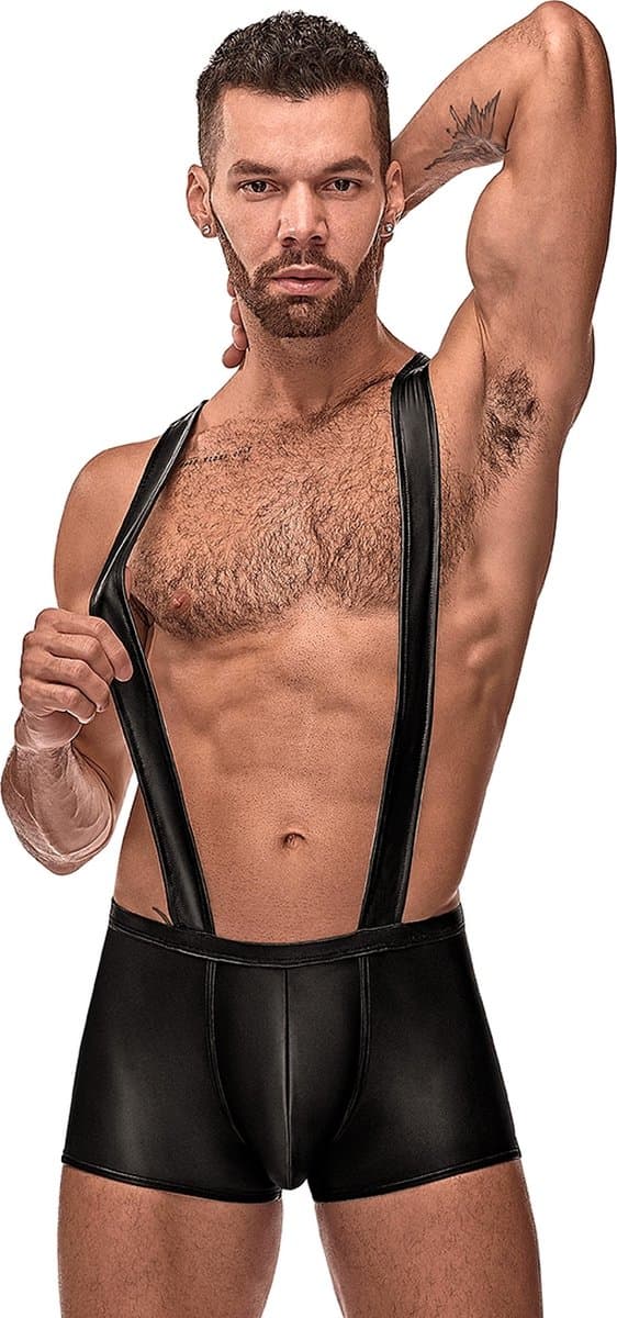 Male Power Boxershort met Bretells - S/M black L/XL — afbeelding 1
