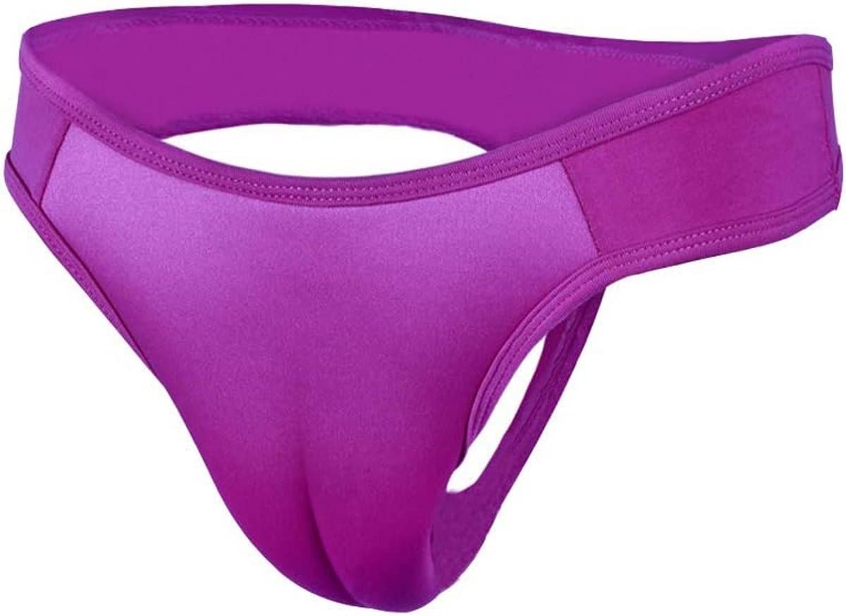 BaronHong Men Hiding Gaff Panty Shaping Pant Slip String voor Crossdresser Transgender Underwear — afbeelding 1