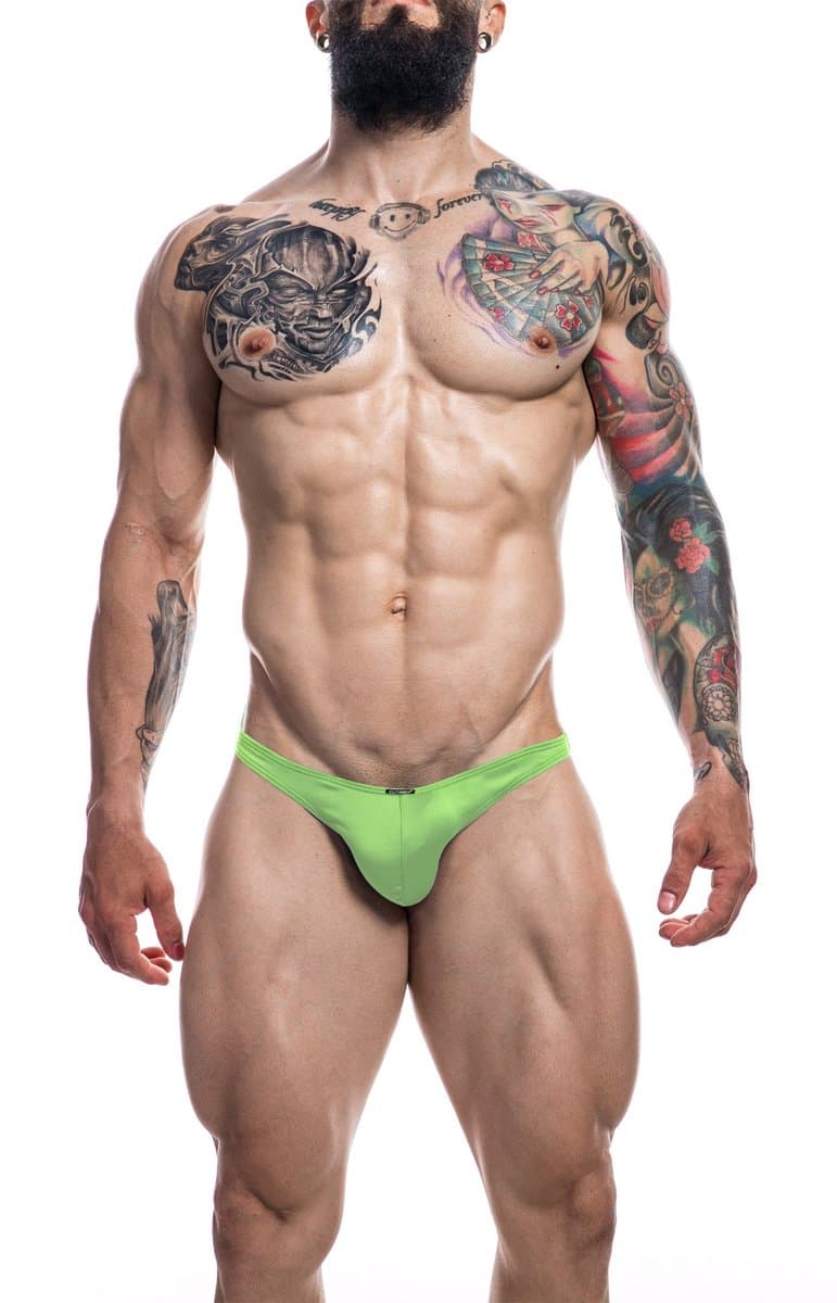 Cut4Men - Klassieke Herenstring - Neon Groen L — afbeelding 1