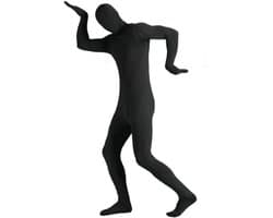Unisex Full Body Spandex Kostuum Zwart voor Heren en Dames - Elastische Bodysuit