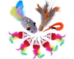 Veervullingen voor Cat Wand Toys Interactive inclusief vervangende muis