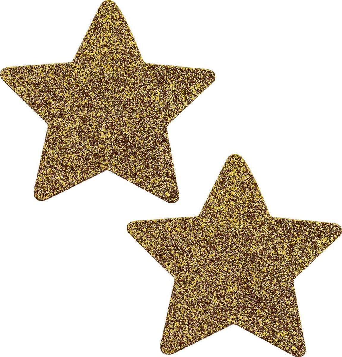 Banoch - Nipple Sticker Sparkle Star - Tepel Plakker - Ster Goud - Tepelstickers — afbeelding 1