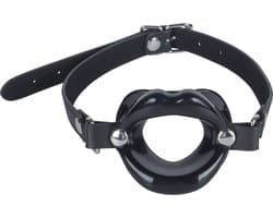 Banoch - Gag kissy lips - Zwart - bondage
