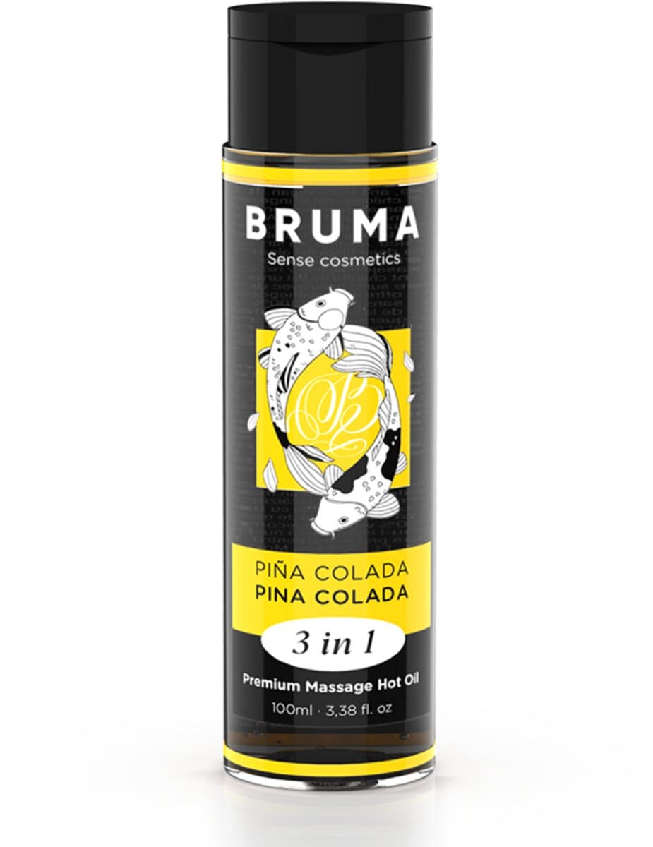 Premium Heat Effect Massageolie Pina Colada — afbeelding 1