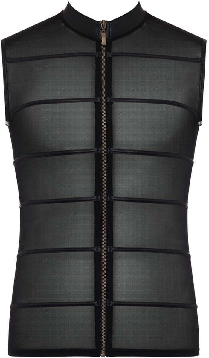 NEK Doorschijnend Shirt Met Wetlook Strepen — afbeelding 1