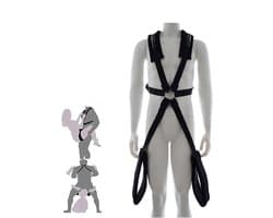 Sex Schommel - Sex Swing Extra Stevig – Seksschommel – Seksspeeltjes voor Koppel – Seks Schommel BDSM – Erotiek Toys - Sex Sling – Love Swing – Discreet Verpakt – Zwart