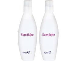 Durex Sensilube 40ML - 2 Stuks - Glijmiddel - Waterbasis - Smaakloos - Voordeelverpakking