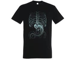 Xenomorph Alien Heren T-Shirt met Fotorealistische Print