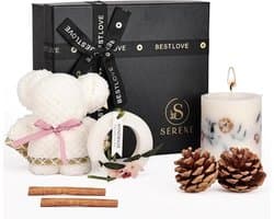 Cadeauset voor dames met geurkaarsen en luchtverfrisser - Originele geschenken voor vrouwen