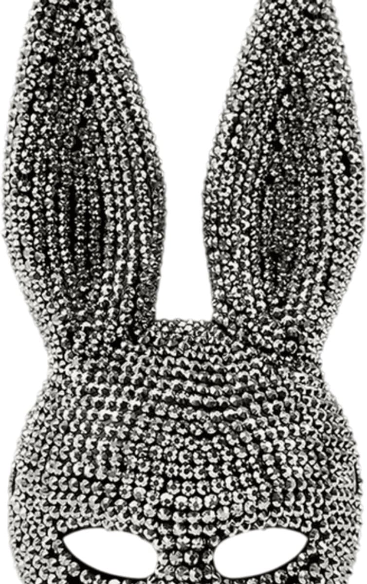 Bunny masker - sexy masker - glinsterende stenen - luxe masker - verleiding — afbeelding 1