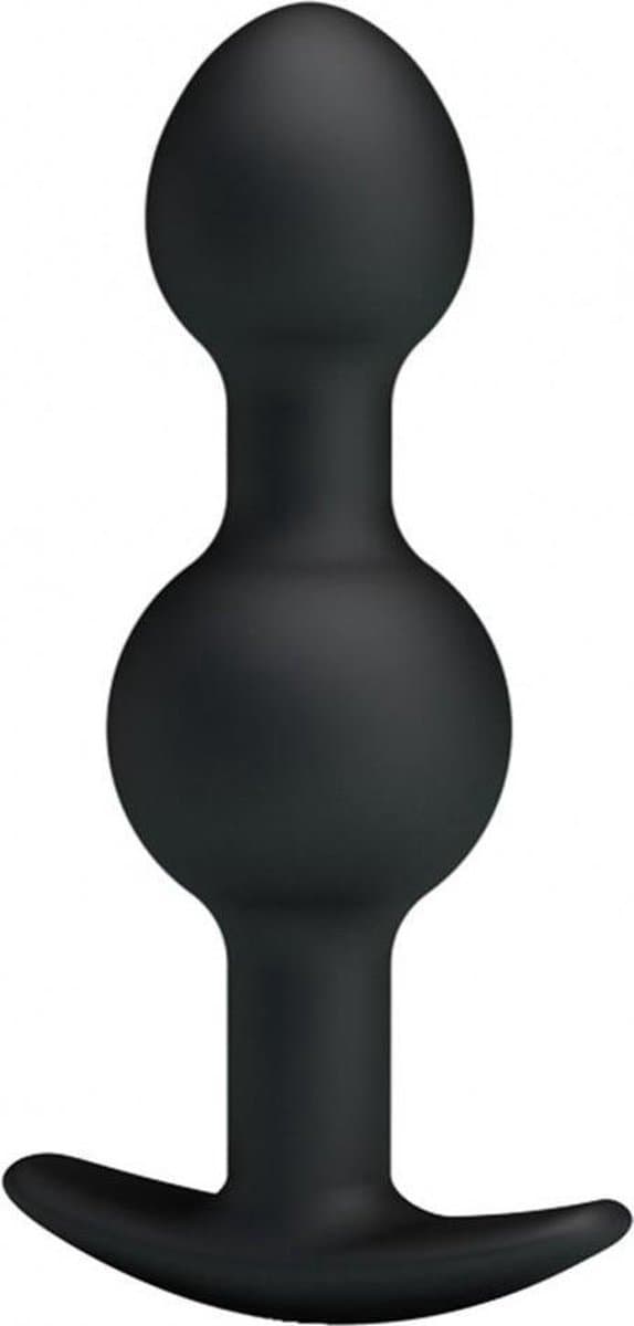 Pretty Love Geisha Anal Plug Dubbel met metalen kogeltjes — afbeelding 1