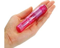 Pocket Size Vibrator Roze - Lekker gevoel - Stimulerend voor clitoris - Makkelijk in gebruik - Stimulerend voor vrouwen - Spannend voor koppels - Sex speeltjes - Sex toys - Erotiek - Sexspelletjes voor mannen en vrouwen - Seksspeeltjes