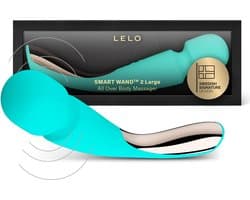 LELO SMART WAND 2 Large – Massageapparaat – 10 Genotsinstellingen – Aqua