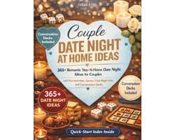 Date Night Ideeën - Romantische Avonden - Samen Ontspannen - 365+ Ideeën - 21.6 x 27.9 cm