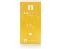 Condoom.nl - Extra Dunne Condooms - 12 stuks - Voor meer gevoel - Veilig vrijen