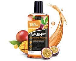 JOYDIVISION Warmup 150 ml massageliquid met fruitige mango-passievruchtgeur & -smaak I Warmte-effect