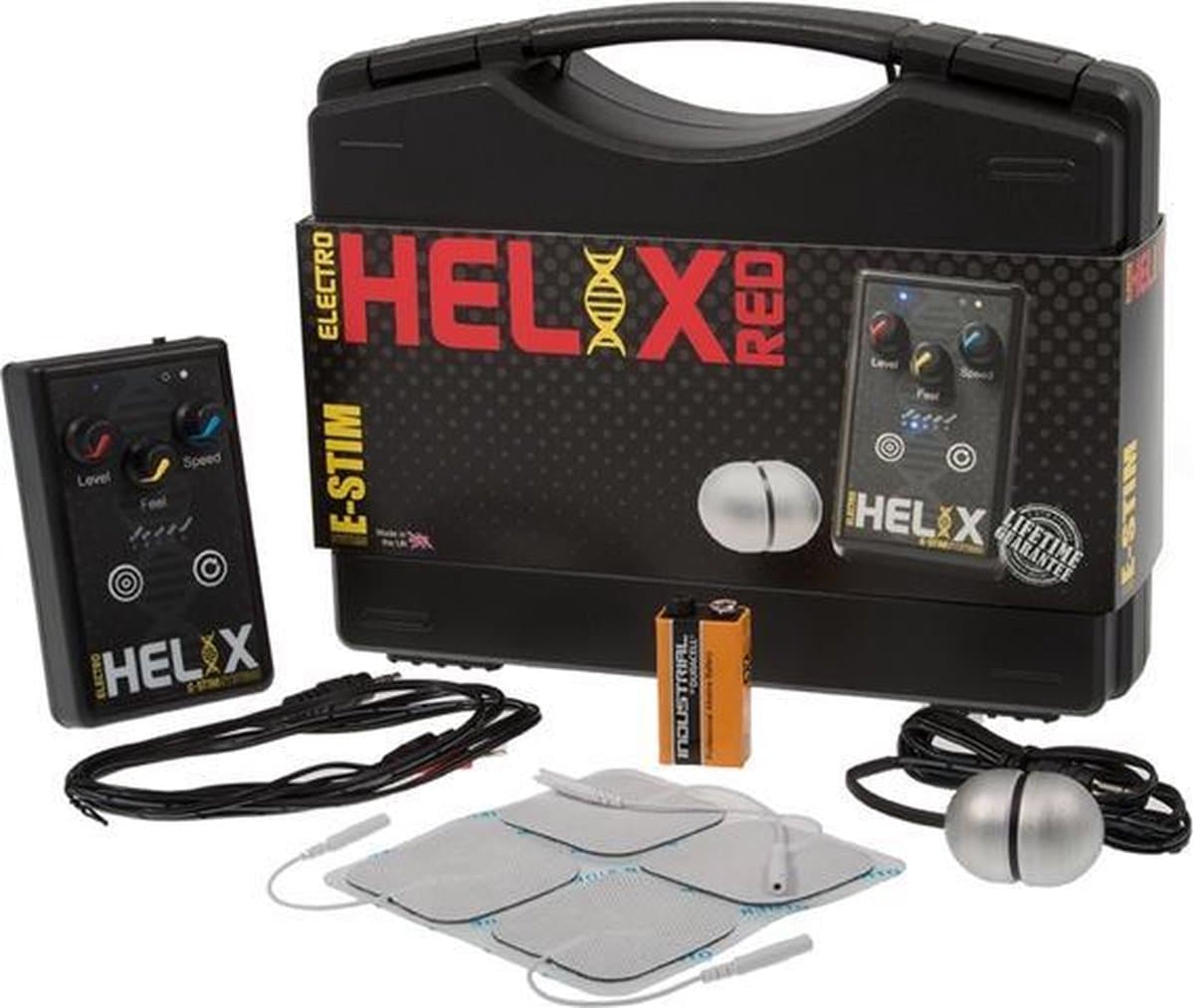 E-Stim - Electrosex Powerbox - ElectroHelix™ Premium Set – Luxe Powerbox met Satijn Electro-Ei — afbeelding 1