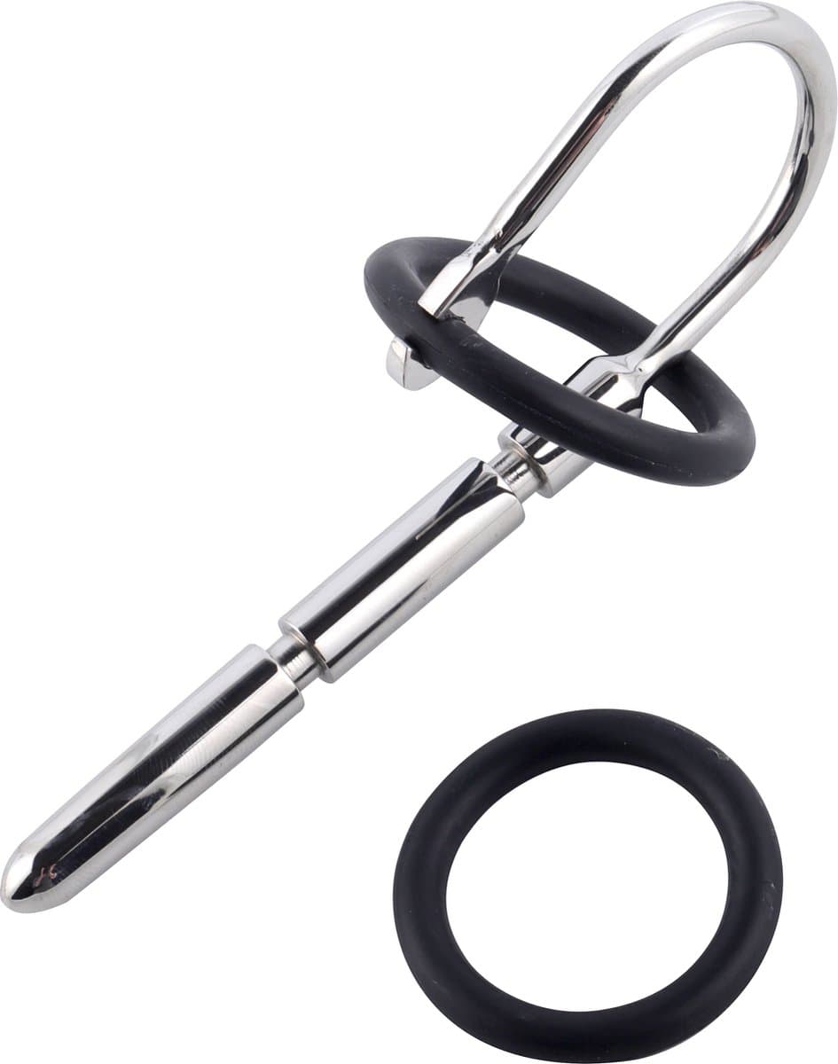 Banoch | Penisplug Egon | Metaal | eikelring | max. ∅ 8 mm — afbeelding 1