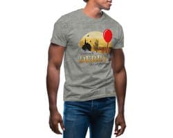 Horror T-Shirt Geïnspireerd op Klassieke Stephen King Roman - 'Welcome to Derry' Thema