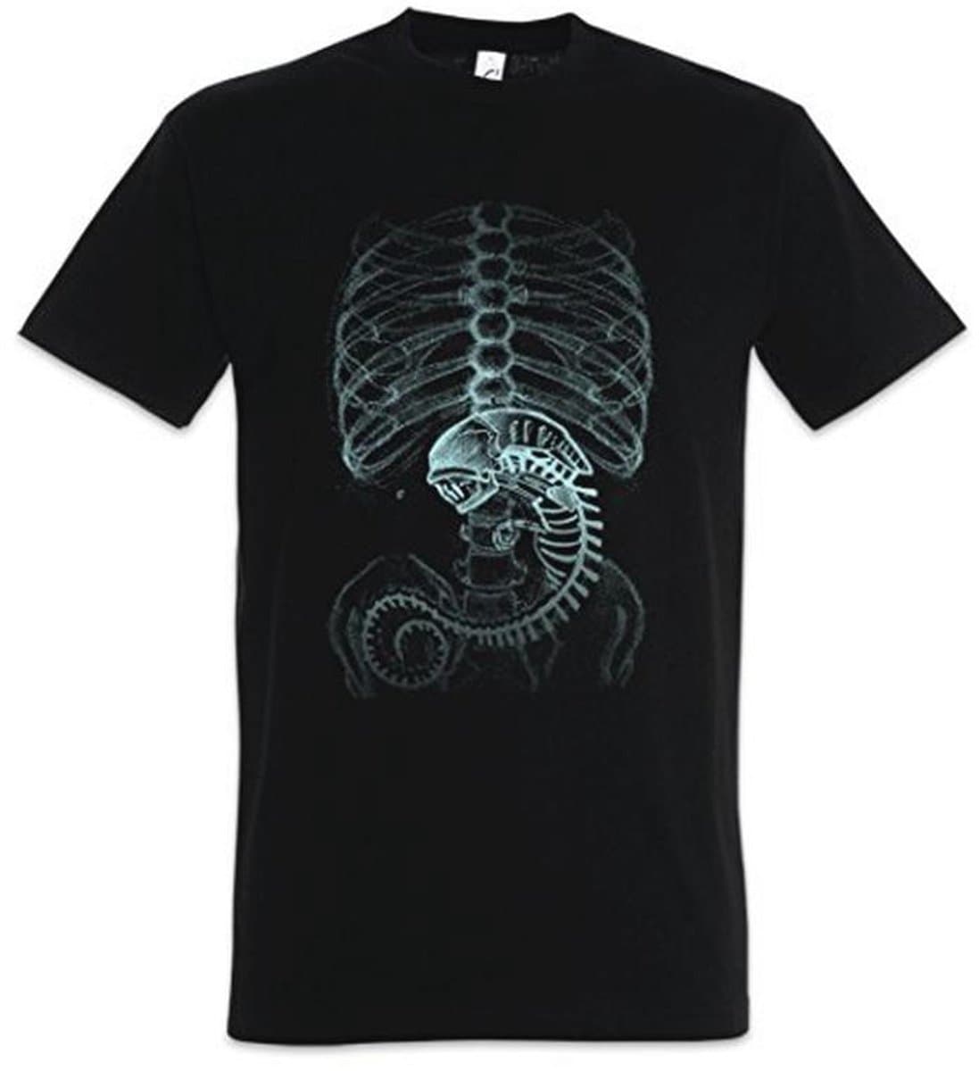 Xenomorph Alien Heren T-Shirt met Fotorealistische Print — afbeelding 1