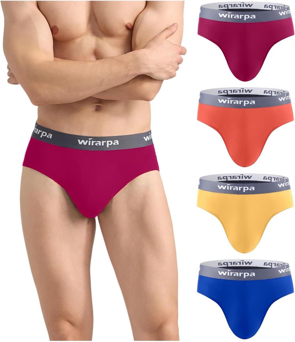 Heren Ondergoed Set van 4 - Zijdezachte Modal Boxershorts zonder gulp — afbeelding 1