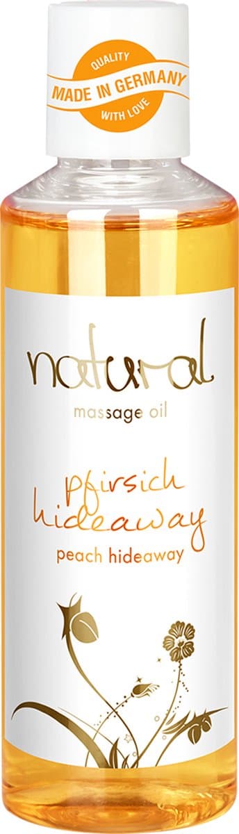 EIS natuurlijke massageolie voor sensuele massages, perzikgeur (100ml) — afbeelding 1