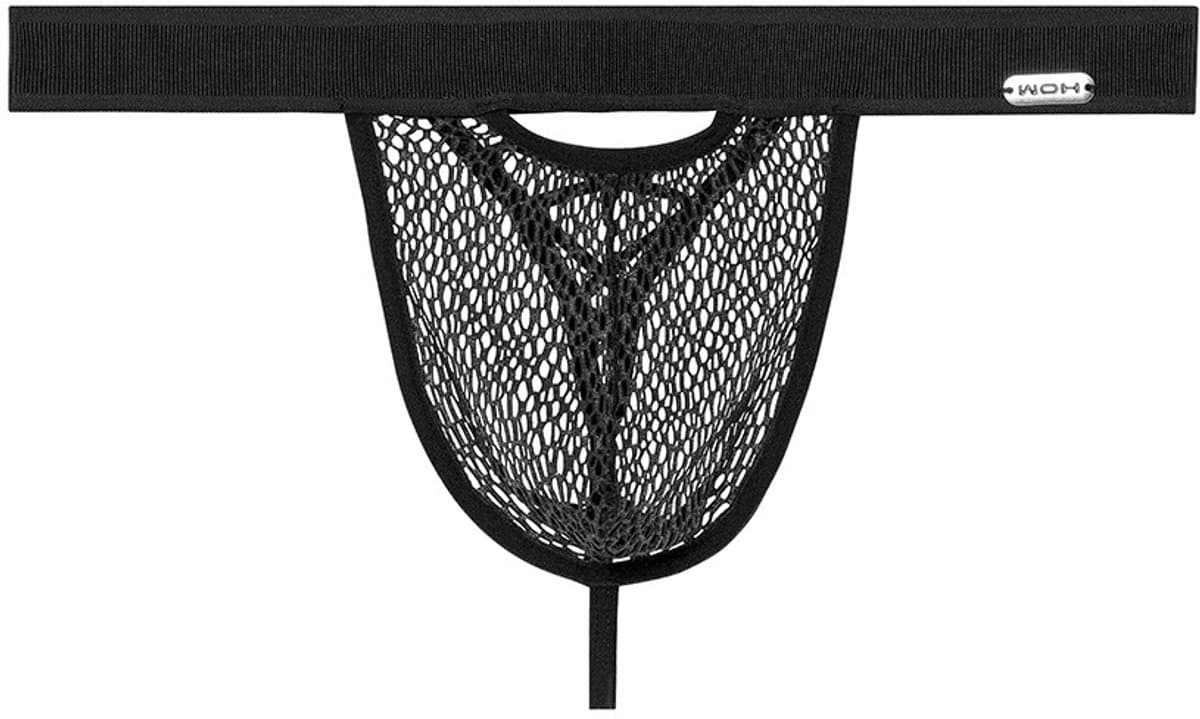 WOH heren microfiber G-string night universe zwart — afbeelding 1
